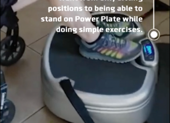  Power Plate zur Erholung von einem Schlaganfall